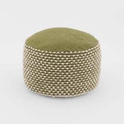 Jersey Bobble Round Pouffe - thumbnail 4