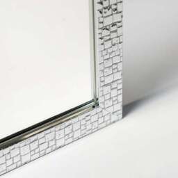 Nielsen Florentina Mosaic Effect Rectangle Full Length Wall Mirror - thumbnail 2