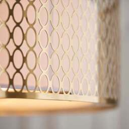Vogue Tolna 3 Light Semi Flush Ceiling Light - thumbnail 5