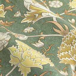 Morris & Co. Cray Chenille Pencil Pleat Curtains - thumbnail 3