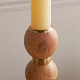 Wooden Candlestick Holder - thumbnail 3