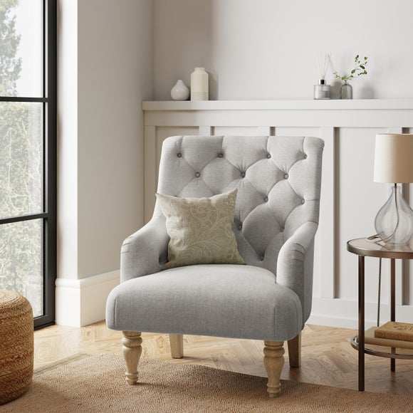 Arianna Button Back Accent Chair - image 1