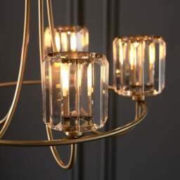 Vogue Laney Traditional 5 Light Chandelier - thumbnail 3