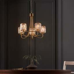 Vogue Laney Traditional 5 Light Chandelier - thumbnail 1