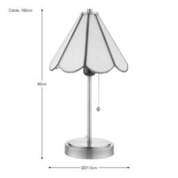 Colette Mid Century Table Lamp - thumbnail 6