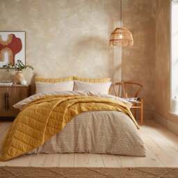 Artisan Spot Polycotton Duvet Cover and Pillowcase Set - thumbnail 6