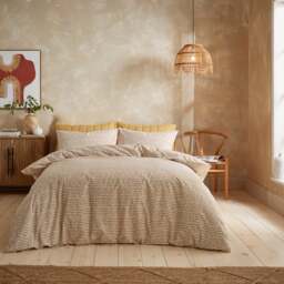 Artisan Spot Polycotton Duvet Cover and Pillowcase Set - thumbnail 1