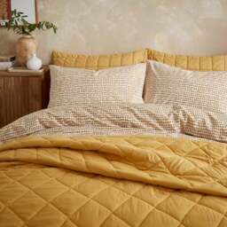 Artisan Spot Polycotton Duvet Cover and Pillowcase Set - thumbnail 2