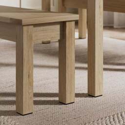 Olney 6 Seater Dining Table and Bench Set - thumbnail 5