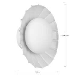 Scallop Rechargeable LED Touch Dimmable Wall Light - thumbnail 5