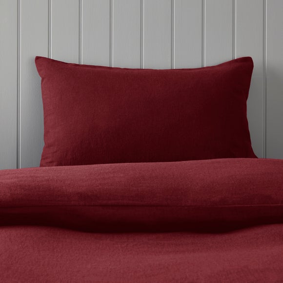 Soft & Cosy Luxury 100% Brushed Cotton Standard Pillowcase Pair - image 1