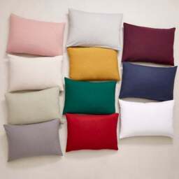 Soft & Cosy Luxury 100% Brushed Cotton Standard Pillowcase Pair - thumbnail 3