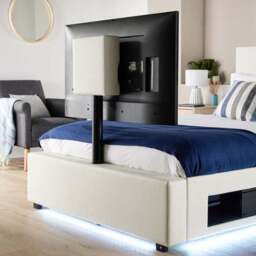 XR Living Ava TV Bed with LED Lights and TV Mount - thumbnail 2