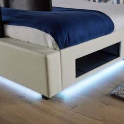 XR Living Ava TV Bed with LED Lights and TV Mount - thumbnail 5