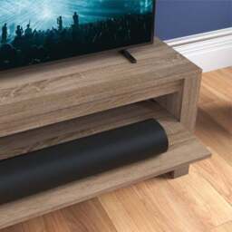 "AVF Calibre Sound TV Unit for TVs up to 60"" with Pull-Out Soundbar Shelf" - thumbnail 3