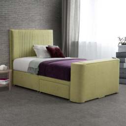 Sweet Dreams Venice Vertical Pleated TV Bed - thumbnail 2