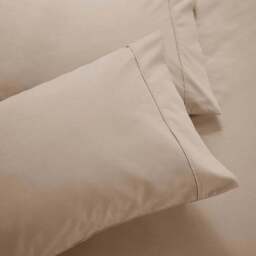 Dorma Crisp & Fresh 400 Thread Count Egyptian Cotton Percale Standard Pillowcase - thumbnail 2