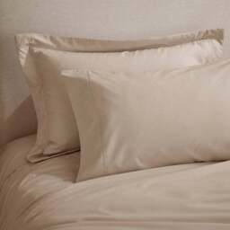Dorma Crisp & Fresh 400 Thread Count Egyptian Cotton Percale Standard Pillowcase - thumbnail 3