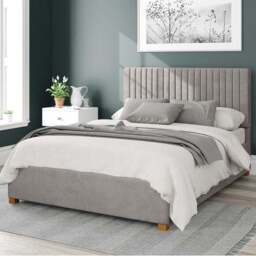 Grant Plush Velvet Ottoman Bed Frame - thumbnail 2