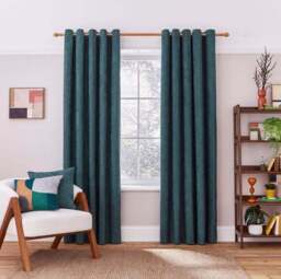 Elements Cord Eyelet Curtains - thumbnail 2