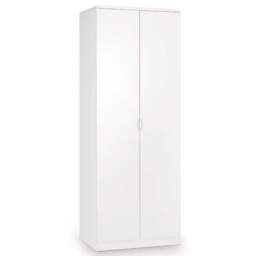Manhattan Double Wardrobe, White - thumbnail 2