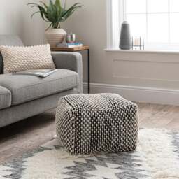 Jersey Bobble Pouffe - thumbnail 1