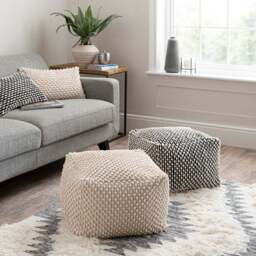 Jersey Bobble Pouffe - thumbnail 5