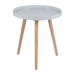 Pacific Halston Large Side Table, Natural Pine Wood - thumbnail 2