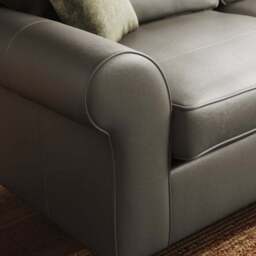 Flori Classic Leather 3 Seater Sofa - thumbnail 5