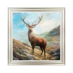 Artko Noble Stag by Chris Sharp Framed Print - thumbnail 3