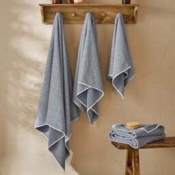 Yard Hebden Waffle Cotton Towel - thumbnail 3