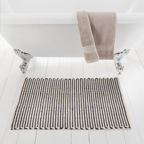 Flat Weave Bath Mat