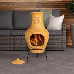 Charles Bentley Snug Malaga Chiminea - thumbnail 1