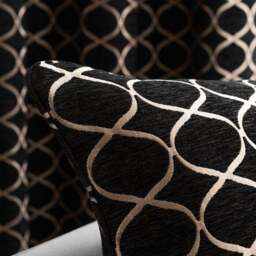 Ogee Chenille Feather Filled Cushion - thumbnail 2