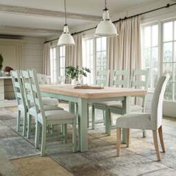 Salcombe 6-8 Seater Extendable Dining Table - thumbnail 1
