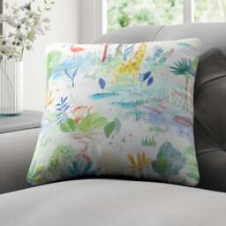 Little Adventurers Zoo Made to Order Cushion Cover - thumbnail 1