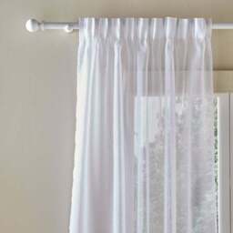 Embroidered Grasses Slot Top Single Voile Panel - thumbnail 3