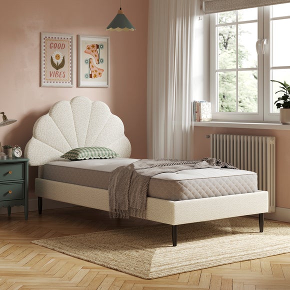 Kids Boucle Petal Bed Frame - image 1