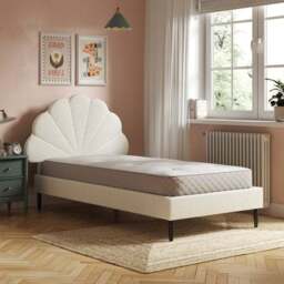 Kids Boucle Petal Bed Frame - thumbnail 2