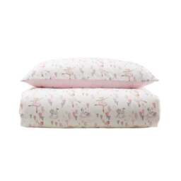 Belle & Boo Ballerina 100% Cotton Duvet & Pillowcase Set - thumbnail 5