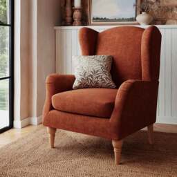 Charnwood Chenille Occasional Armchair - thumbnail 1