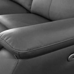 Aspire Kingsmere Leather Power Recliner 2 Seater Sofa - thumbnail 4