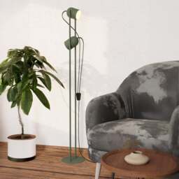 EGLO Tilston Retro 2 Light Floor Lamp - thumbnail 1