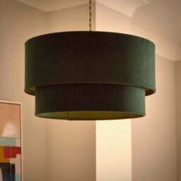 Peyton Cord Two Tier Lamp Shade - thumbnail 2
