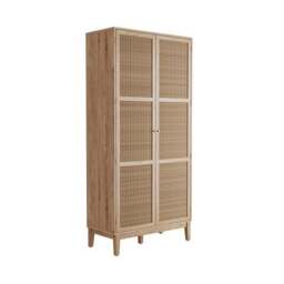 Alexander Double Wardrobe, Light Wood - thumbnail 3