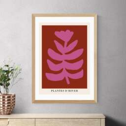 East End Prints Plantes d'Hiver Rust by Ani Vidotto - thumbnail 1