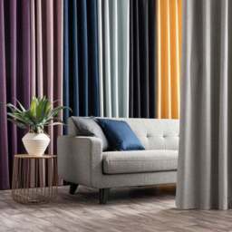 Solar Blackout Eyelet Curtains - thumbnail 4