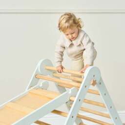 Tutti Bambini Scala Montessori 3 in 1 Pikler Climbing Frame with Climbing Wall - thumbnail 5