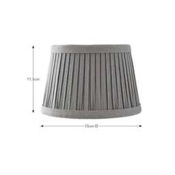 Polly Pleated Drum Lamp Shade - thumbnail 3
