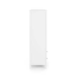 Lynton 5 Door Wardrobe, White - thumbnail 4